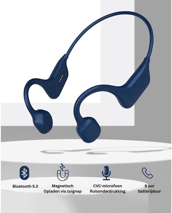 Bone Conduction Headphone - Koptelefoon - Sport Oordopjes - Bone - €26,99