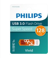 Philips FM12FD00B/00 Clé USB 128 GB orange FM12FD00B/00 USB 3.2 (1è gén.) (USB 3.0)