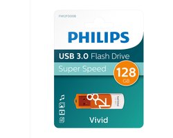 Philips USB stick 3.0 128GB - Vivid - Oranje - FM12FD00B