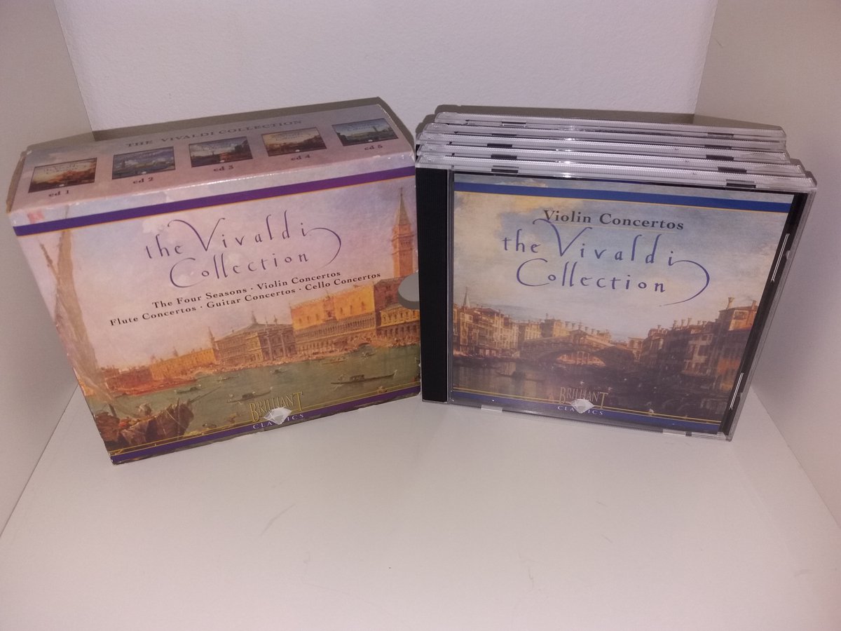 CD set 'The Vivaldi Collection' Antonio Vivaldi (1678-1741) 5 cd set