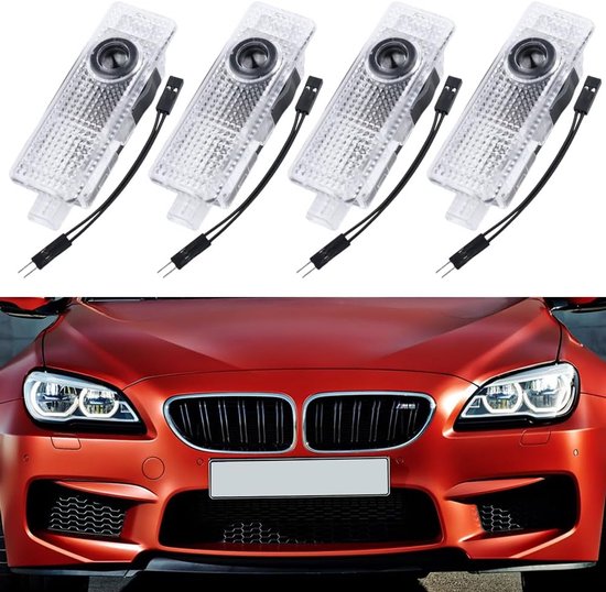 4 stuks deurverlichting, projectorverlichting, led-instapverlichting