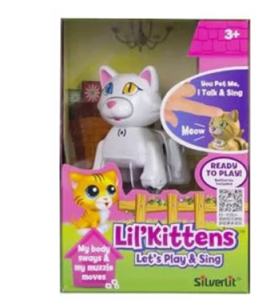 Patroon Gele Pluche Kat Gevuld Dier - Interactieve Robot Speelgoed, Blaffen Miauw Kitten Touch Control, Elektronische Huisdier, Animatie Voor Meisje Kind L: 12 Patroon Gele Pluche Kat Gevuld Dier - Interactieve Robot Speelgoed, Blaffen Miauw Kitten Touch Control, Elektronische Huisdier, Animatie Voor Meisje Kind L: 12