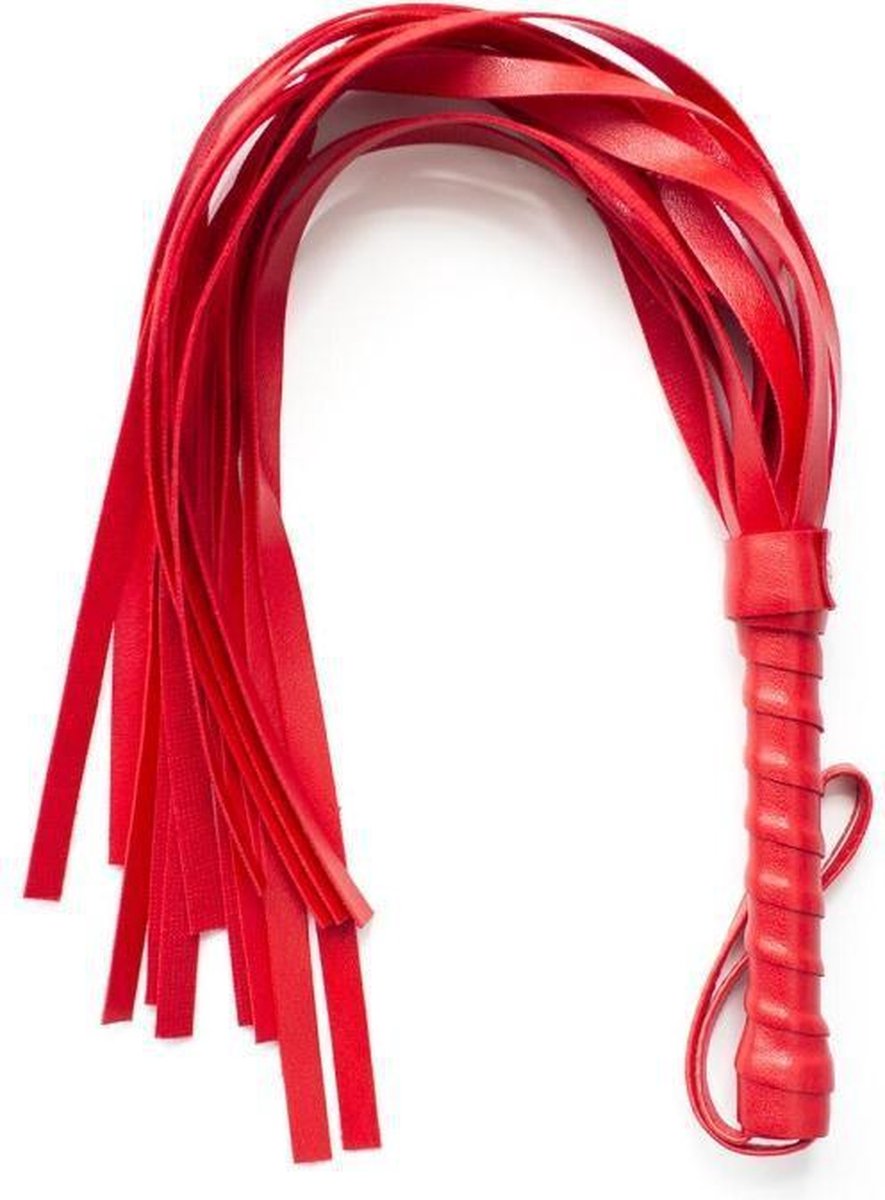 Bondage Sexe Bdsm SM Fouet Rouge Sex Whip Punition 56 cm