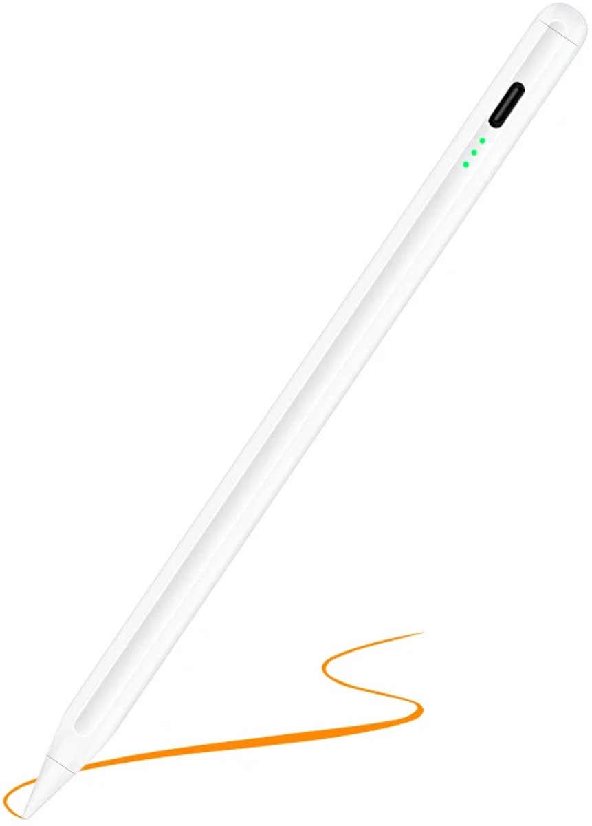 Casemania Universeel Stylus Pen - Wit - Stylus Pencil Geschikt voor Tablet en Smartphone