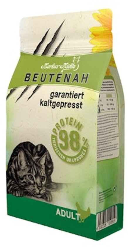 Markus-Mühle BeuteNah Cat Food - Chicken - 1,2kg - Kattenvoer