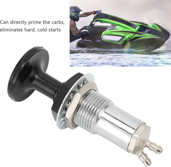Vervangende Brandstofpomp voor Snowmobiles - ATV Brandstof Primerpomp - Koper + ABS RVS Brandstof Plunjerpomp voor WAVEJAMMER SUPERJET Jet Ski Brandstofpompen — afbeelding 3