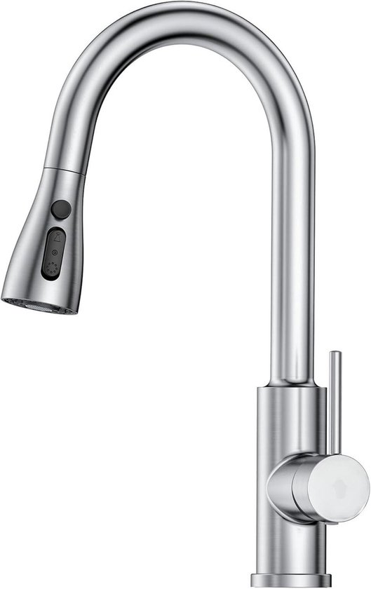 SYULCR 4 stuks flexibele slang 3/8 inch, wateraansluitverlenging