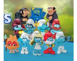 Speelfiguurtjes Smurfenfilm - De smurfen - Hard plastic - Jaunty - Ken - Moxi