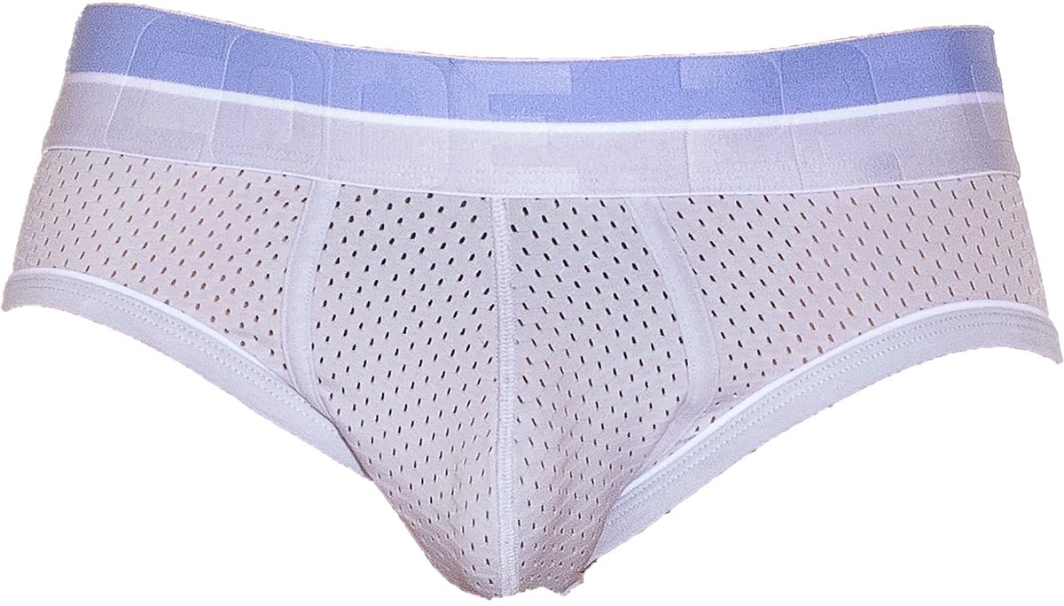 CODE 22 Sport Mesh Bay Brief Lavander - MAAT M - Heren Ondergoed - Slip voor Man - Mannen Brief