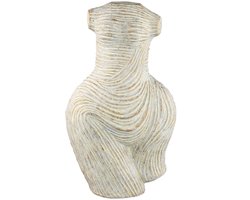 PTMD Deco Object Sophi - 37x27x60 cm - Cement - Wit