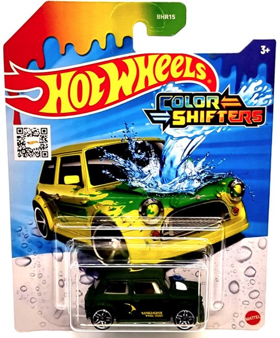 HOT WHEELS MINI COOPER BMW GREEN COLOR SHIFTERS BHR15 1:64 HW | bol