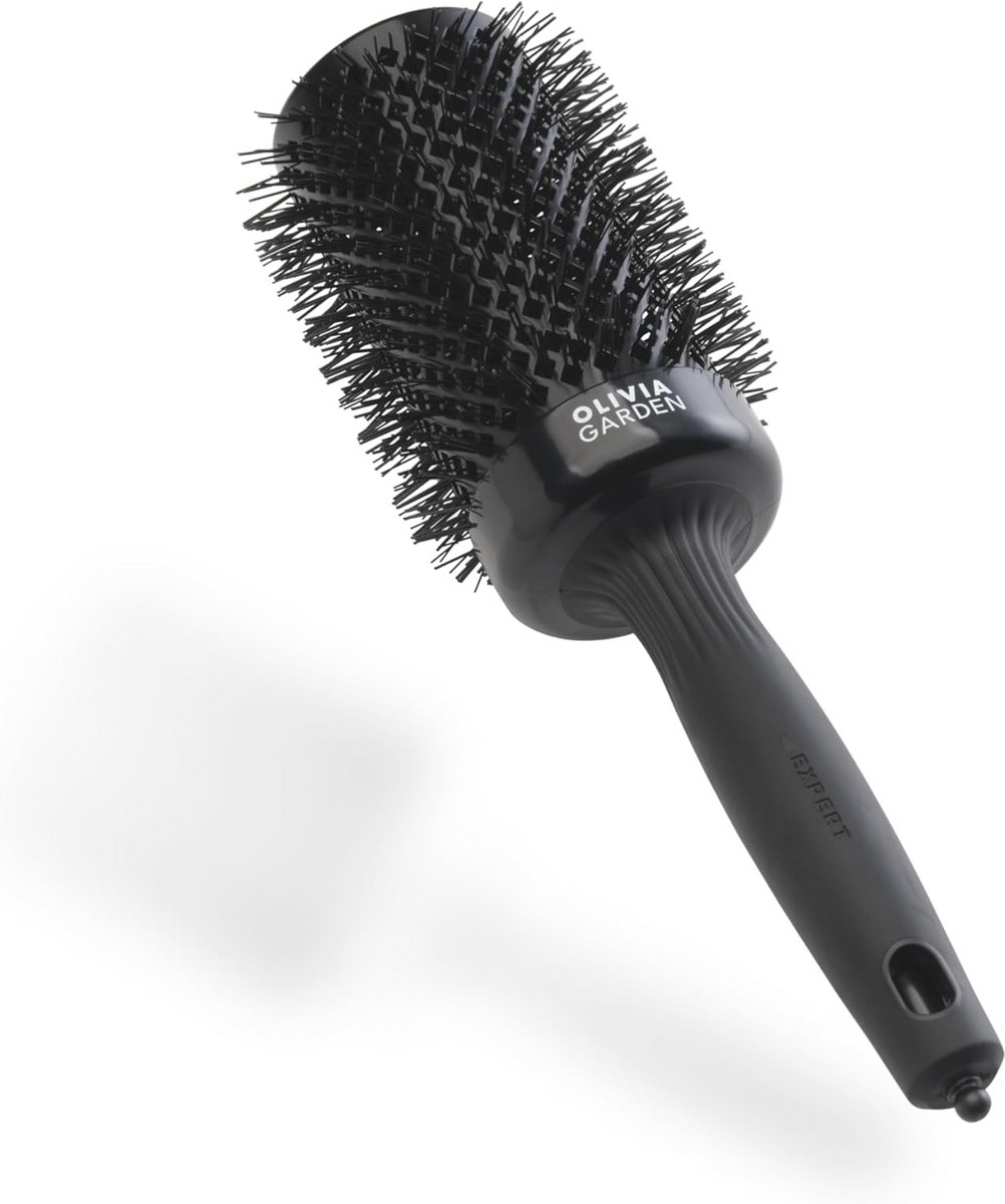 Ronde antistatische keramische borstel – 55 mm voor glanzende en pluisvrije blowouts