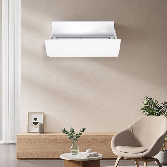 Winddeflector, airconditioning, winddeflector, anti-directe blowing airconditioning, schild koude airconditioning, deflector (wit