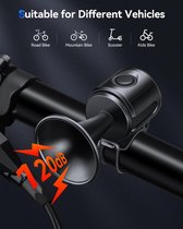 Elektrische Fiets Hoorn 110DB Luid Geluid Elektrische Fiets Stuur Ring Alarm Met Vaste Basis Eenvoudige Bediening Outdoor Sport Veiligheid Accessoires