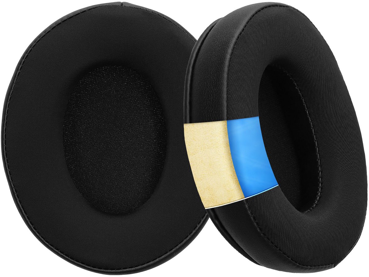 kwmobile 2x oorkussens voor koptelefoon - geschikt voor Sennheiser HD280 Pro - Earpads voor oortelefoon - In zwart