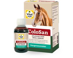VITALstyle Colosan - Paarden Supplement - Eerste Hulp Bij Storingen In Het Maagdarmkanaal - Met o.a. Levertraan & Anijsolie - 100 ml