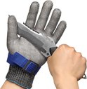 Handschoenen voor werkbescherming van metaalgaas van roestvrij staal