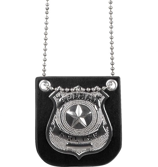 Politie Badge met Koord - SWAT en FBI Accessoire