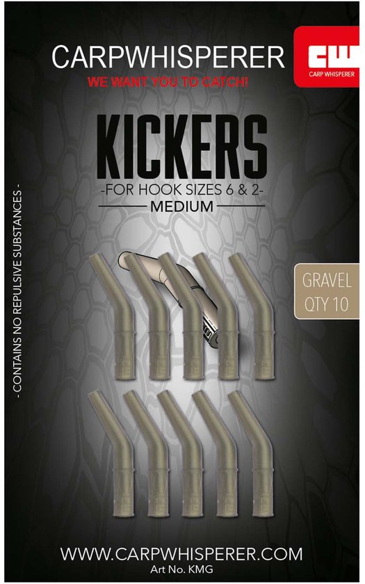 Carp Whisperer - Kickers - 10 stuks - Gravel van Merkloos — afbeelding 3
