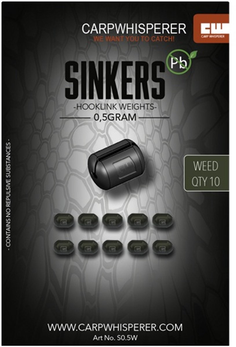 Carp Whisperer - Sinkers Quick Change (10st)