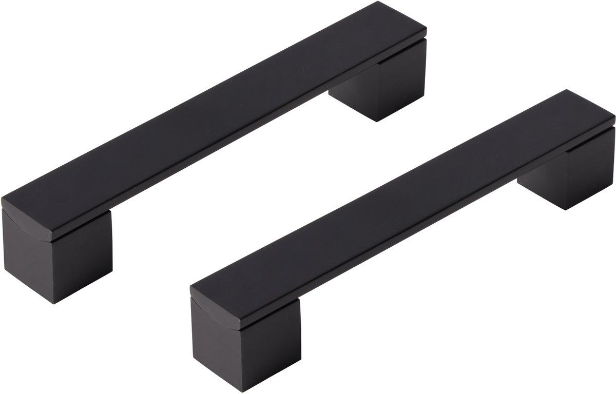 Differnz tilburg meubelgreep - 128 mm - mat zwart