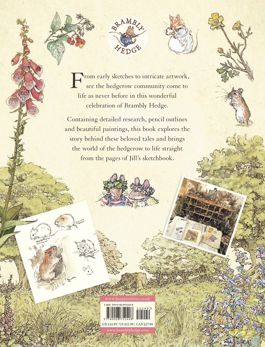 A Visit to Brambly Hedge - back cover