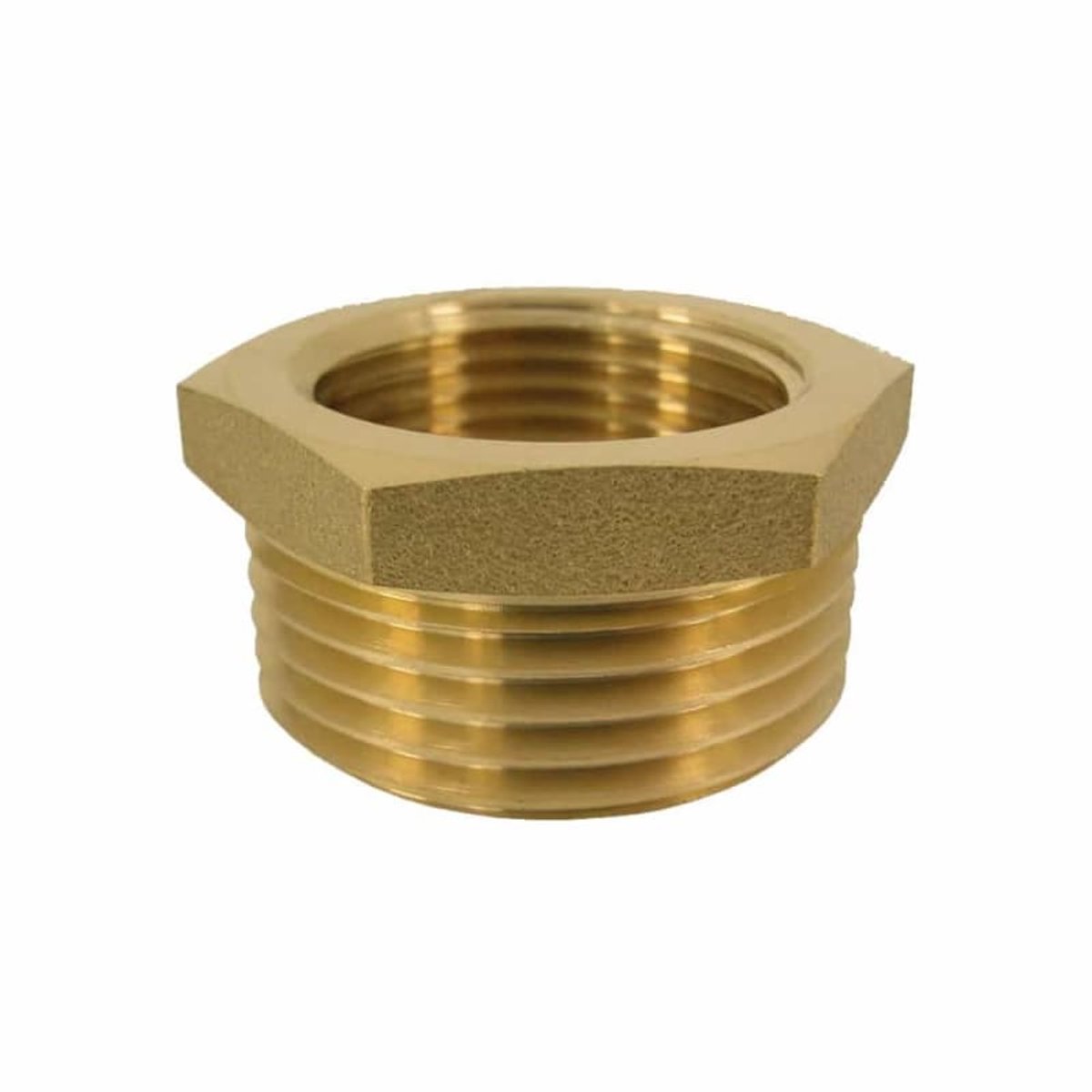 Messing Verloopstuk 1" AG x 3/8" IG - Hoge Kwaliteit Fitting