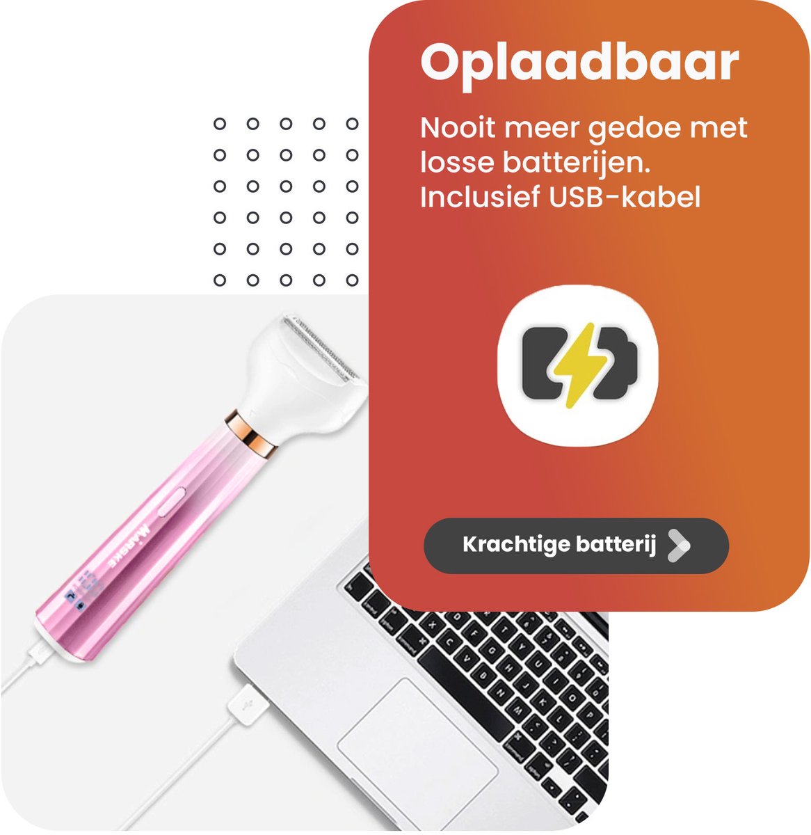 Smart-tech Ladyshave 4-in-1 Voor Vrouwen - Roze thumbnail 5