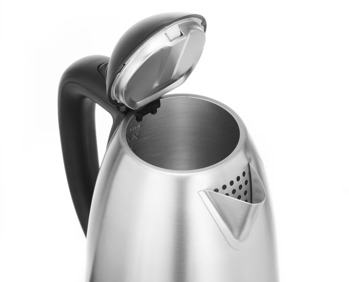 HENDI Elektrische waterkoker – 2,5 L – 2150W – 360° draaibaar – RVS – Droogkookbeveiliging — afbeelding 4