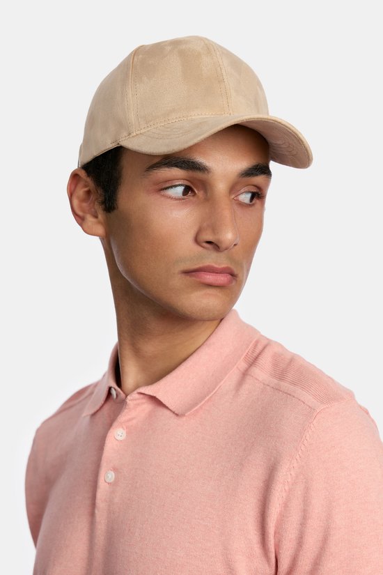 TRENDBEE™ Casquette Arena Velours Daim Beige