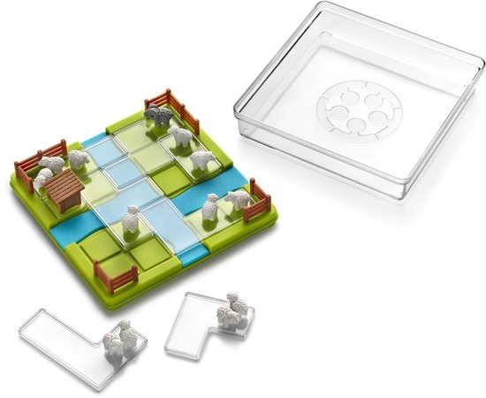 SmartGames Schaapjes Tellen - Logisch Denkspel - 60 Opdrachten - Compact Reisspel & Solospel - Vanaf 7 Jaar