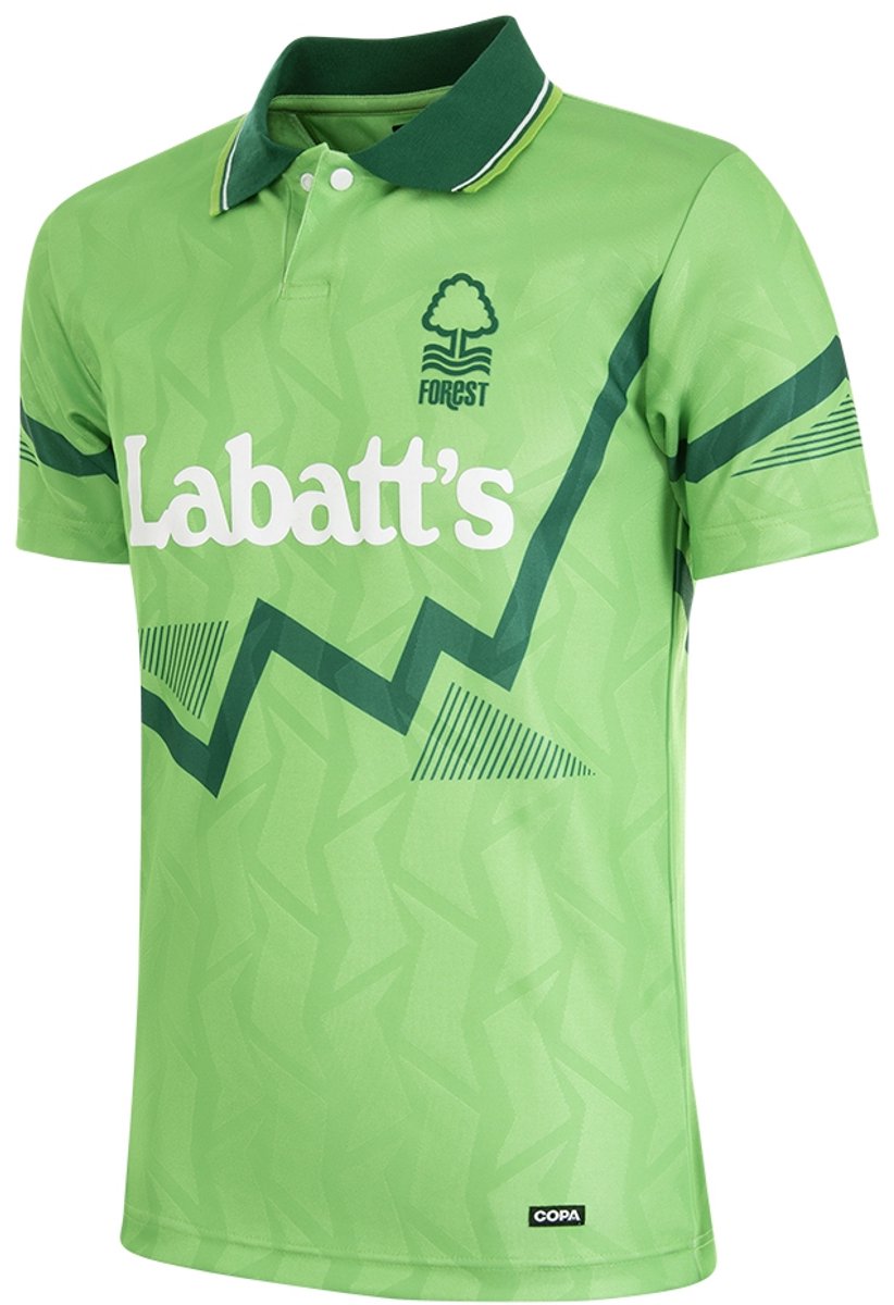822x1200.jpg COPA - Nottingham Forest 1993 Third Retro Voetbalshirt - Mannen - Groen - L - Afbeelding 1
