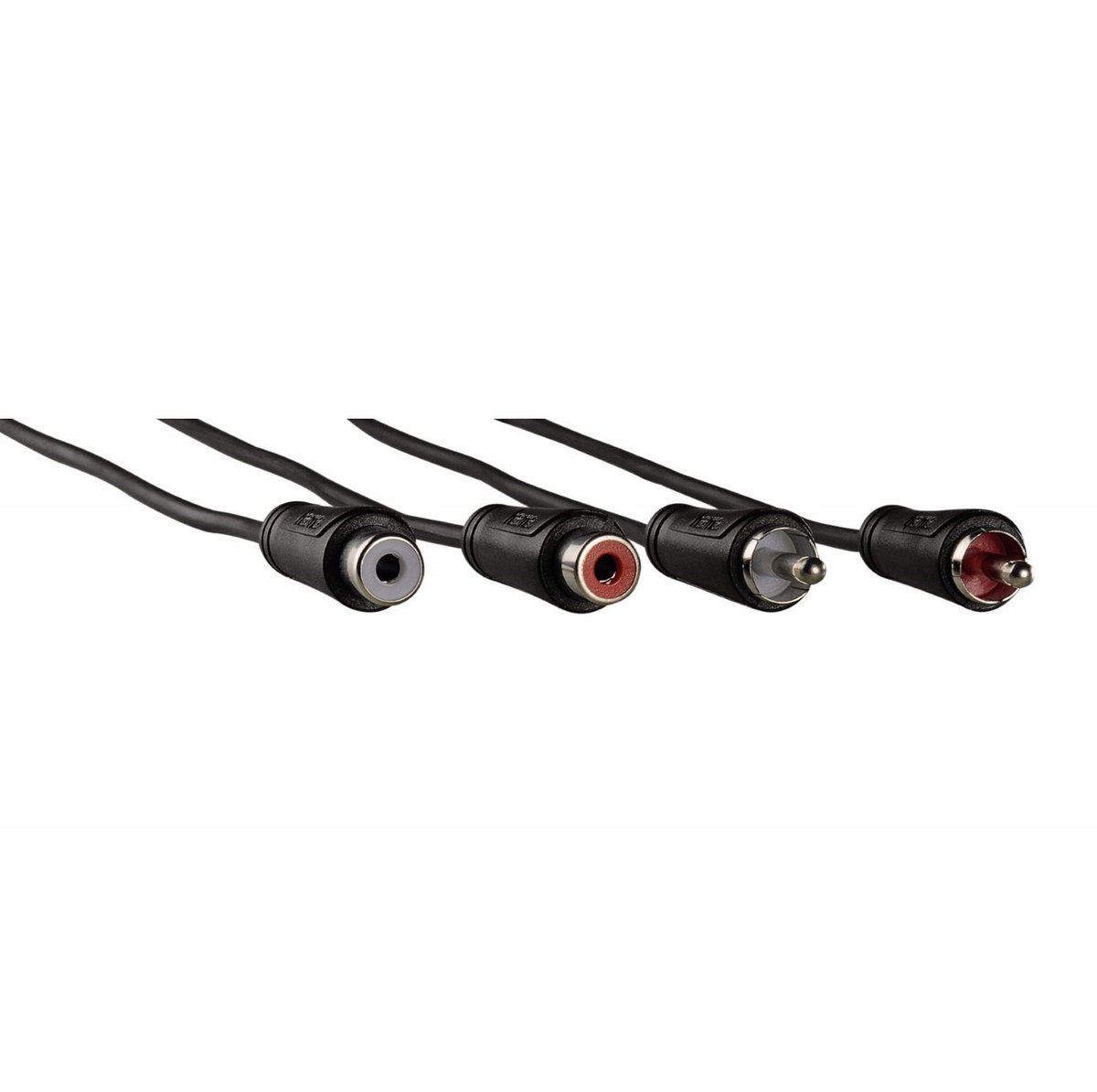 Hama audio verlengkabel 2 cinch - 2 cinch 5m, 1ster