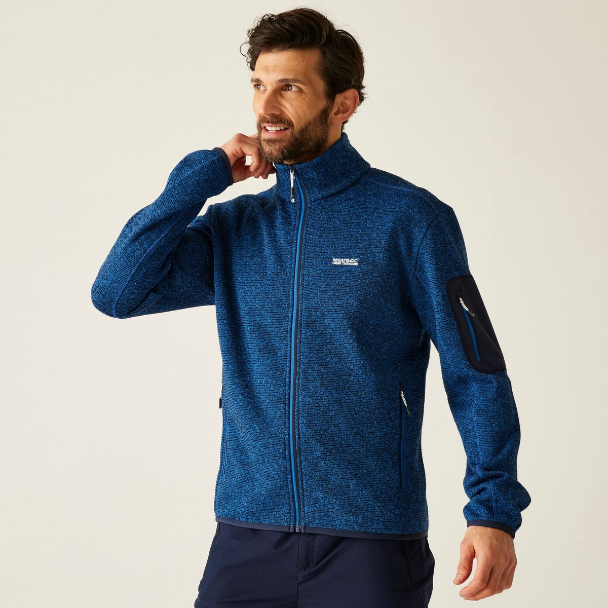 Newhill isolerend rekbaar fleece vest voor heren Multicolor