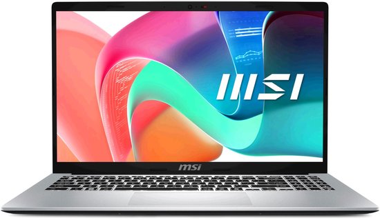 MSI Modern 15 F13MG-430NL Intel® Core™ i5 i5-1334U Laptop 39,6 cm (15.6") Full HD 16 GB DDR4-SDRAM 512 GB SSD Wi-Fi 6E (802.11ax) Windows 11 Home Zilver - MSI - Hoofdafbeelding