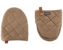 Tiseco - Gripper VELMAR - SET/2 - siliconen grip - 14x18 cm, taupe