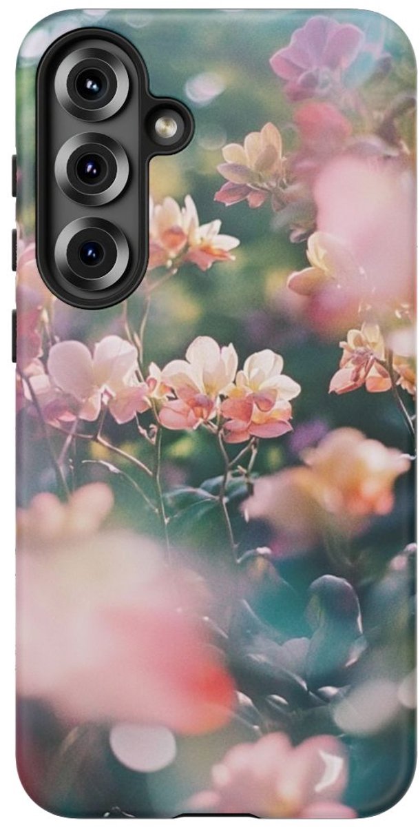 Orchideeën in Zachte Focus – Telefoonhoesje Geschikt voor Galaxy S25 Plus