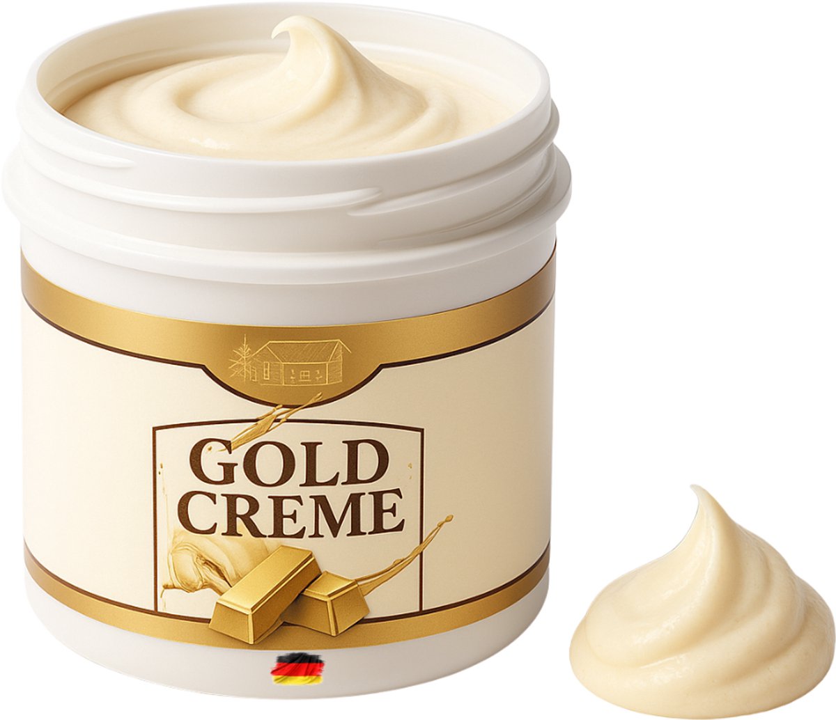 Pullach Hof Gold Crème – 125 ml – Intensief Verzorgende Huidcrème – Made in Germany