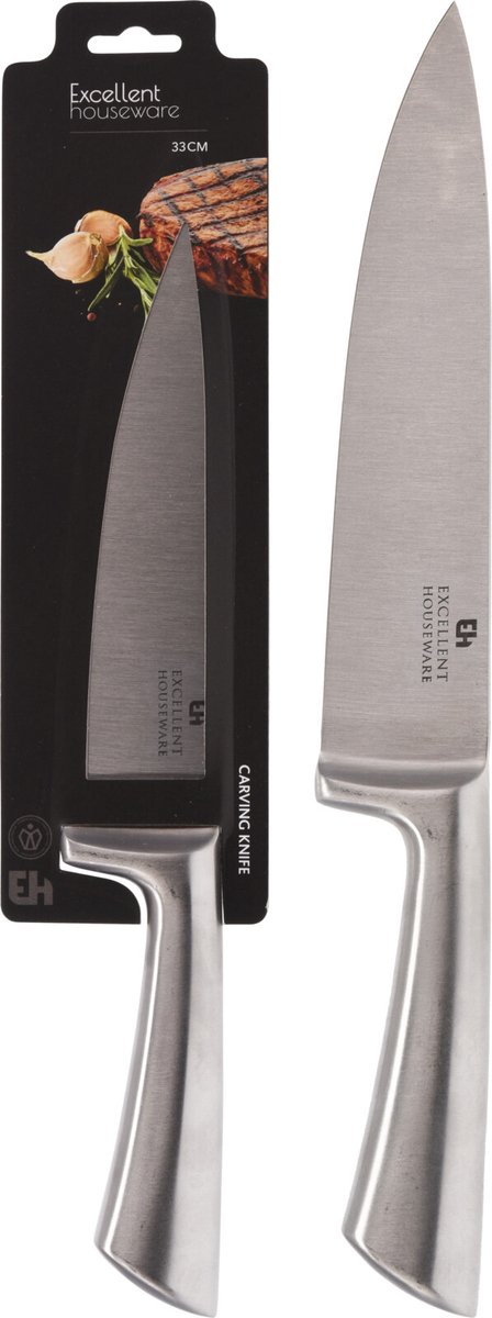 EH RVS Vleesmes 33cm.