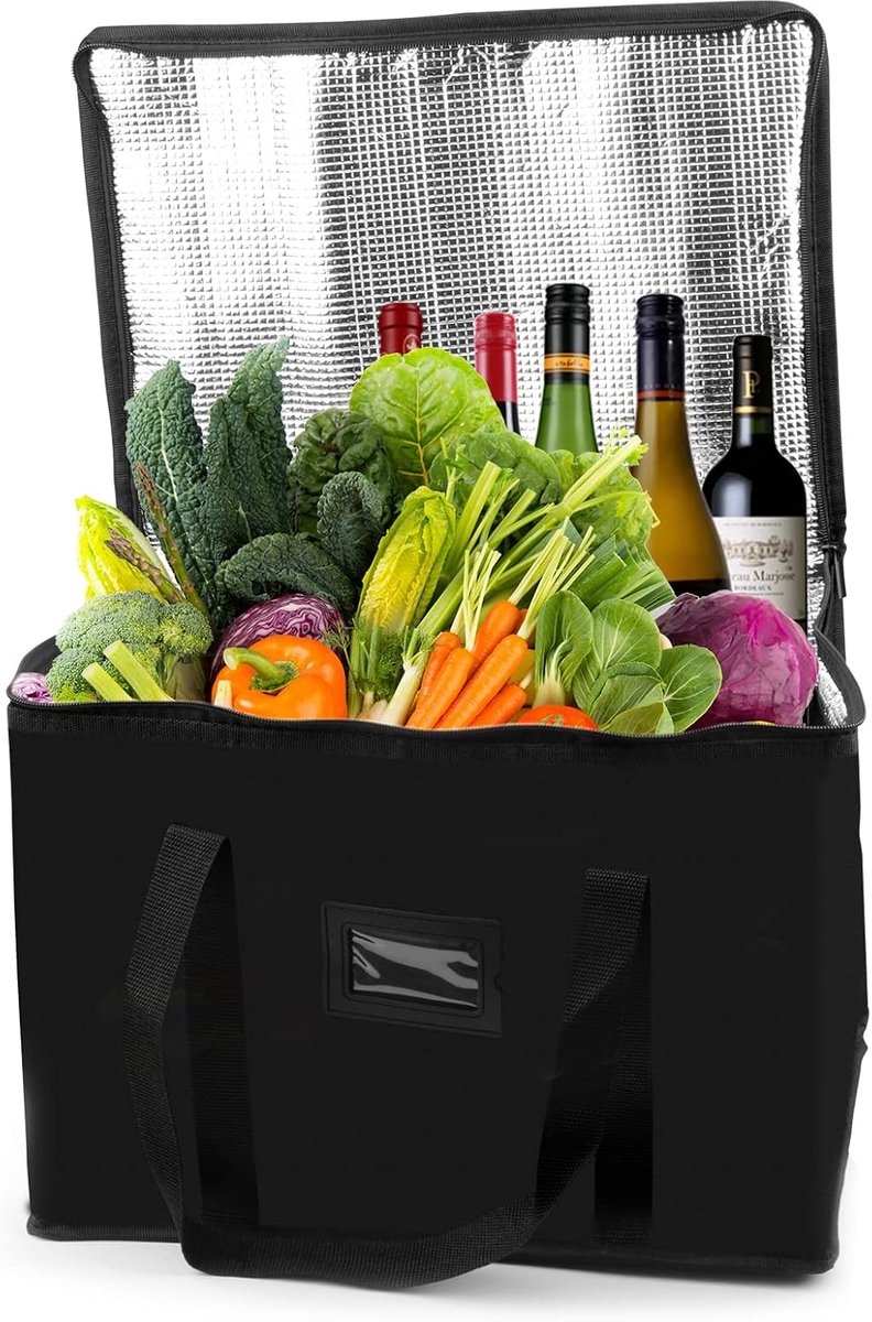 Lexium Koelbox - Draagbare koelbox voor camping en strand - Koelbox zonder stroom - Ideaal voor picknick, auto of boot - Houdt eten en drinken koel - Lichtgewicht en stevig - Met handvat en deksel - Perfect voor outdoor activiteiten, roadtrips en fes