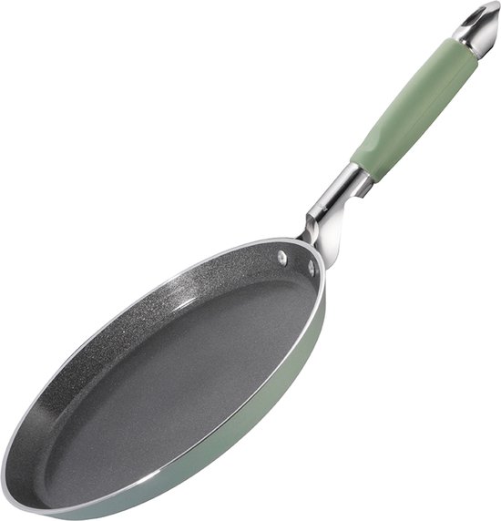 Primecook - pannenkoekenpan - crêpepan - flensjespan - Ø 25 cm - PFAS-vrij - veilige Ecoshield coating - gas, inductie en oven