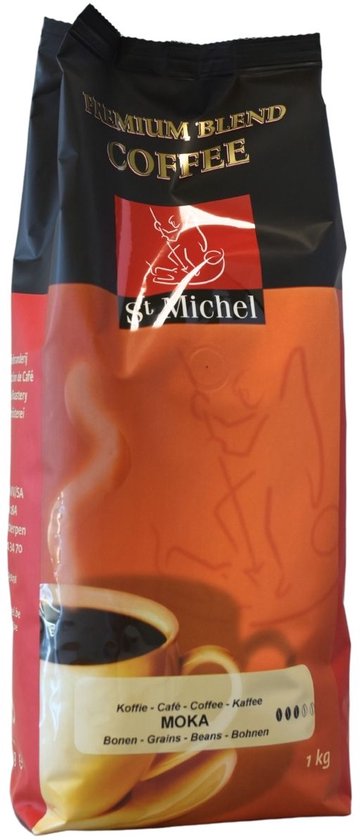 St. Michel Moka koffiebonen 2 x 1 kg