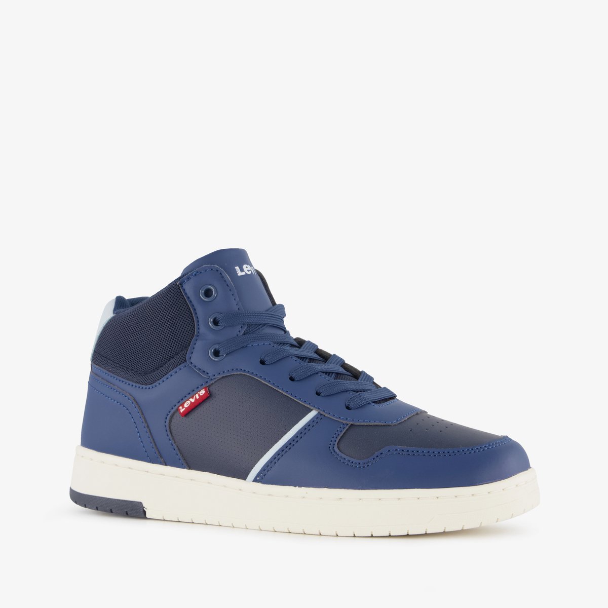 Levi's hoge jongens sneakers blauw Uitneembare zool