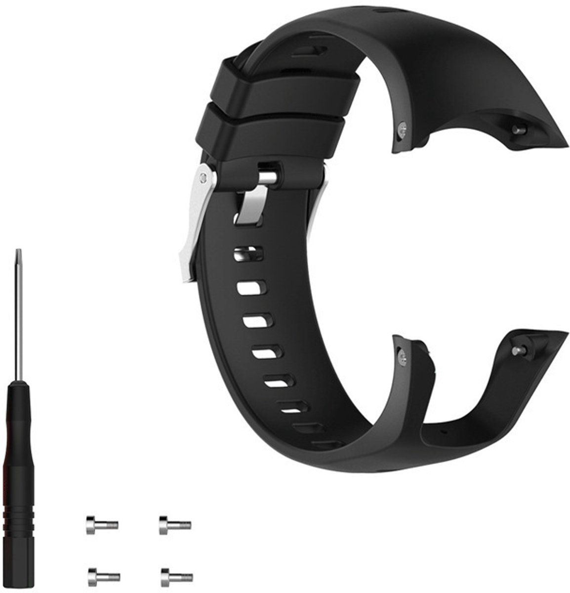 Horlogeband Geschikt voor Suunto Spartan Trainer Wrist HR 6-delig