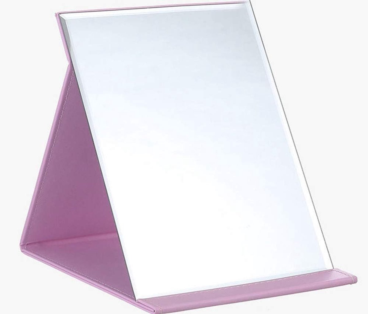 Azalia spiegel grote draagbare super HD spiegel make-up spiegel multi stand hoek hand vrij/handheld/tafelblad opvouwbare spiegel 10x7 inch