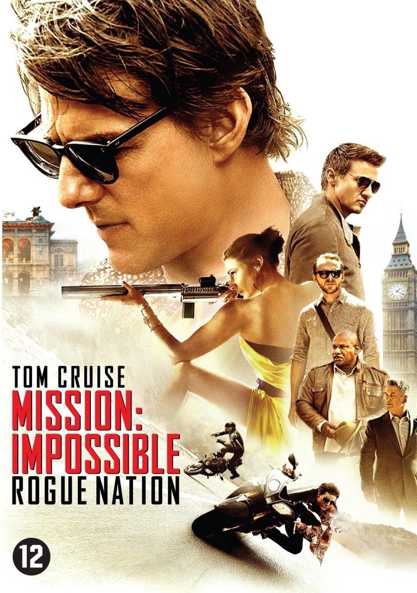 Mission Impossible - Rogue Nation (DVD) Tom Cruise