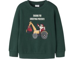 NAME IT - NMMVISMAS LS NREG SWEAT BRU - Jongens - Sweaters