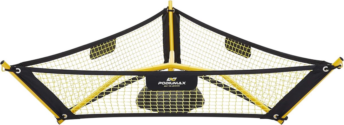 PodiuMax Tri-Voetbal Rebounder - Kickback - Voetbal Bouncer - Tchouk - Voetbal trainingsmateriaal