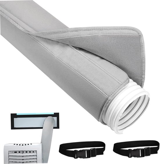 Draagbare AC-uitlaatslangkoppeling – 5,9 Inch, Rond, Universeel – Voor Airconditioner Op Raam, Thuis, Garage, Slaapkamer