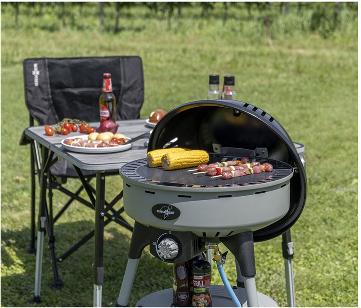 Brunner Gas Barbeque Devil BBQruiser HT - 30 mbar - Camping BBQ